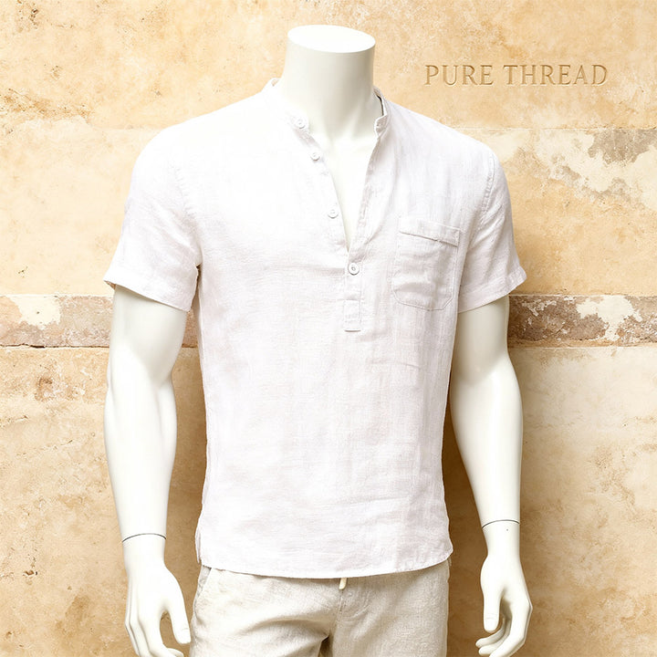 Hugo Linen-Cotton Shirt