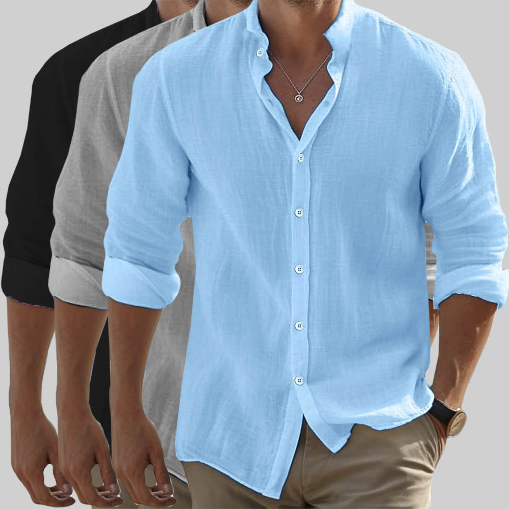 Classic 100% Pure Cotton Shirt – Ultra-soft, Lightweight Dailywear Shirt