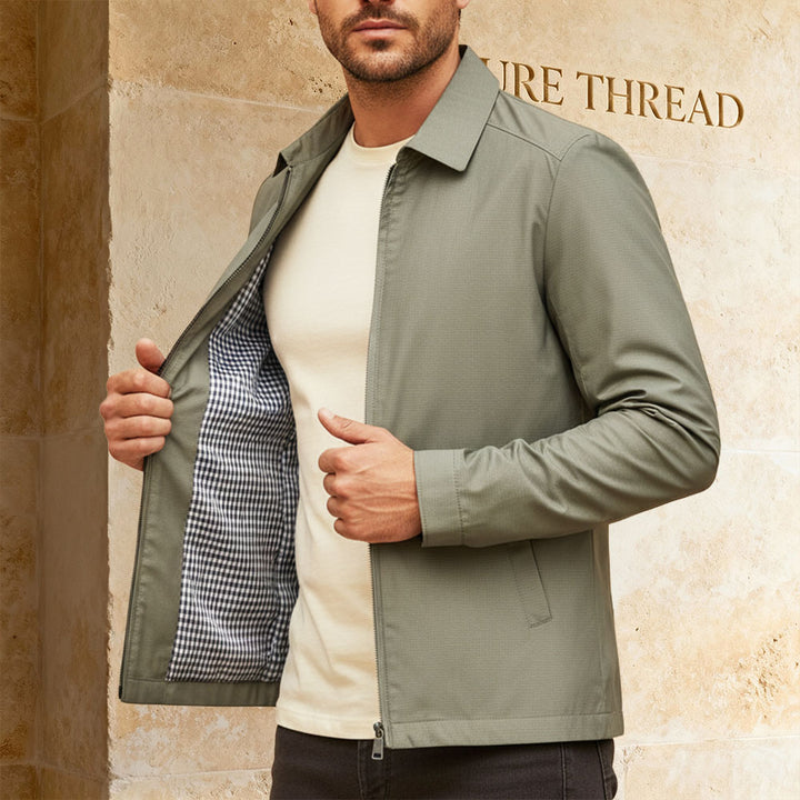 Men's Ultra-Durable Windbreaker Jacket – Ultra-Light, Tailored Fit Jacket