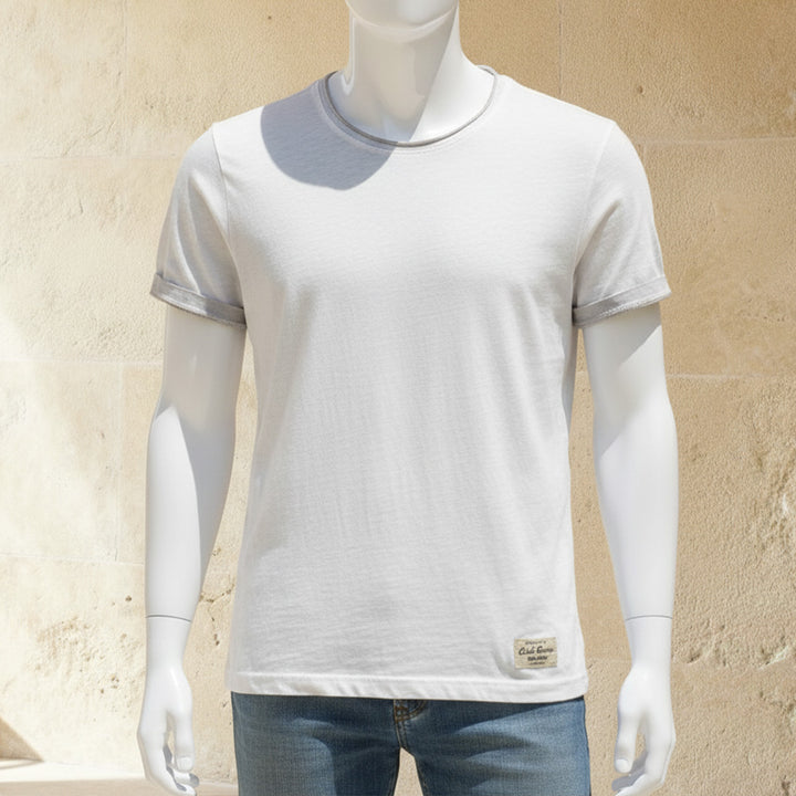 Men's 100% Pure Bamboo Cotton T-Shirt – Lightweight & Moisture-Wicking Tee
