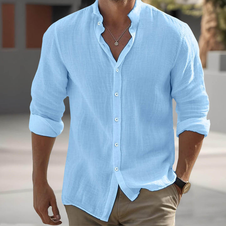 Classic 100% Pure Cotton Shirt – Ultra-soft, Lightweight Dailywear Shirt