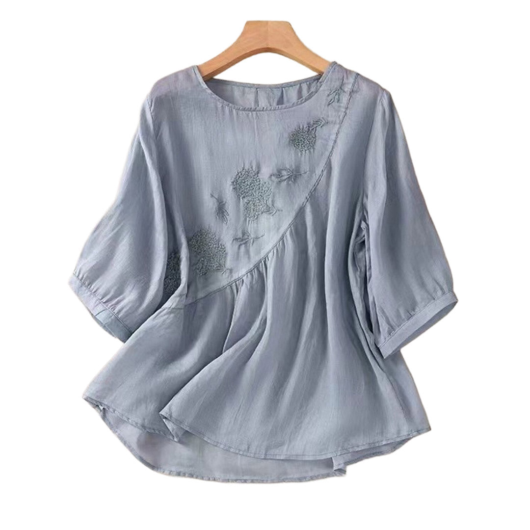 Alaina Linen Top