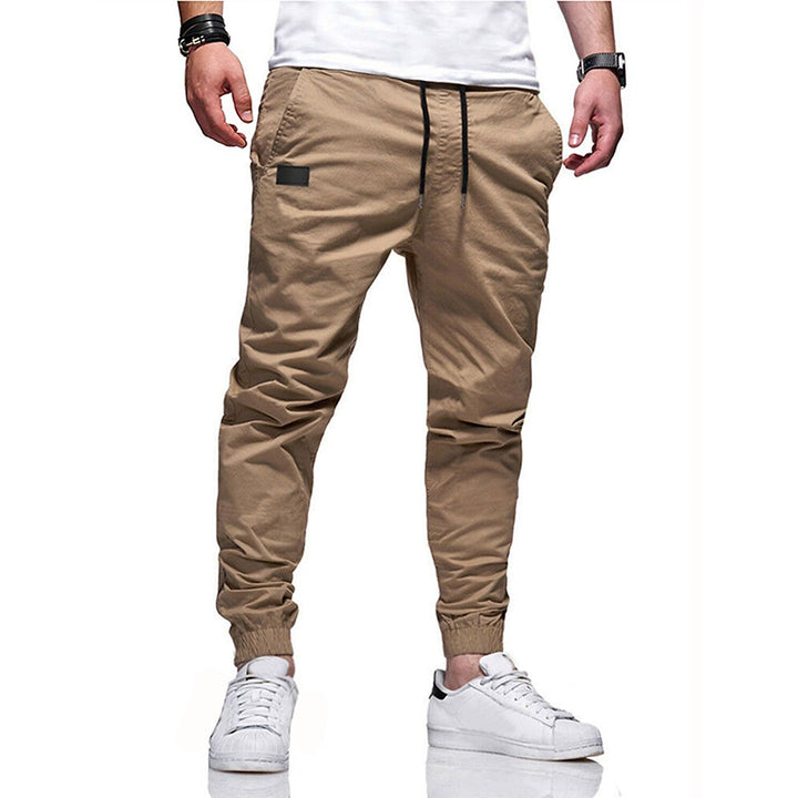 Men's Cotton Blend Lightweight Joggers – Relaxed-Fit, Training Jogger