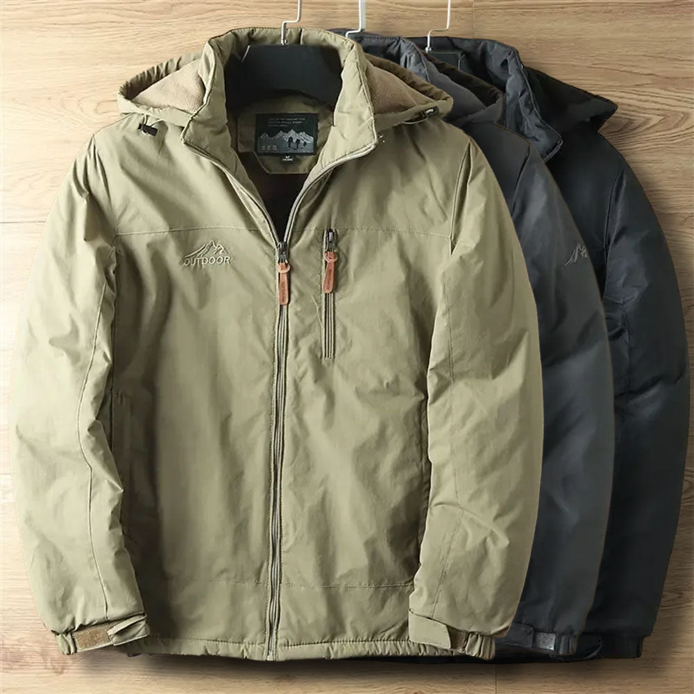 Men's Durable Thermal Lined Jacket – Ultra-Warmth, Comfortable Fit Jacket
