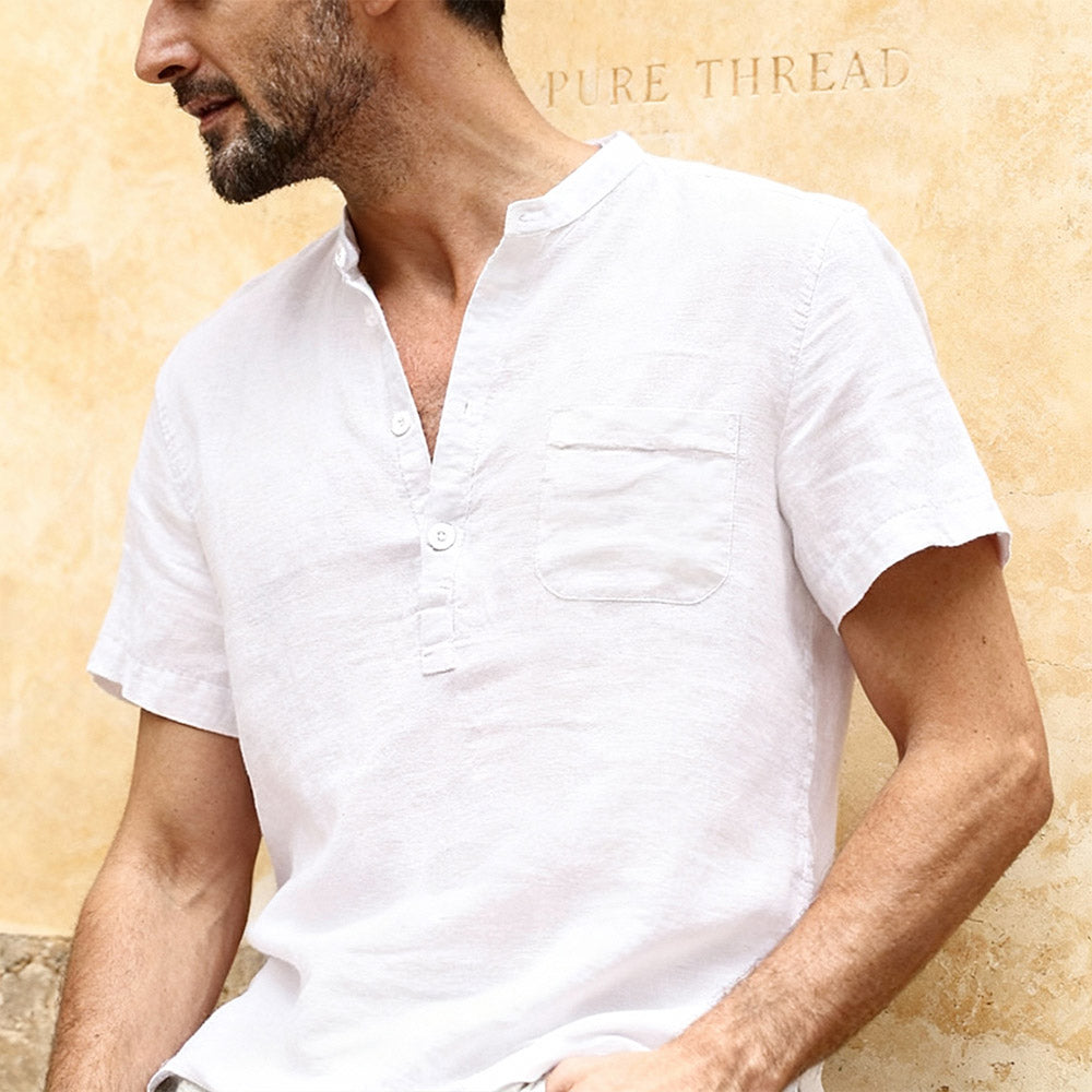 Hugo Linen-Cotton Shirt