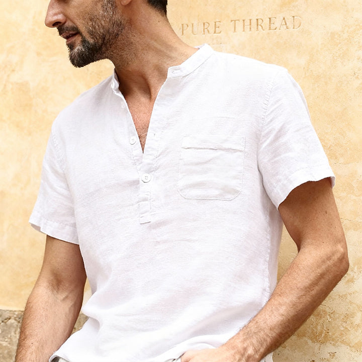 Hugo Linen-Cotton Shirt