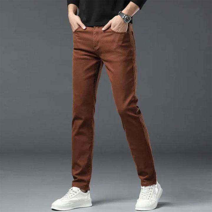 Men's Classic High-Stretch Denim Jeans – Lightweight, Slim-Fit Jeans