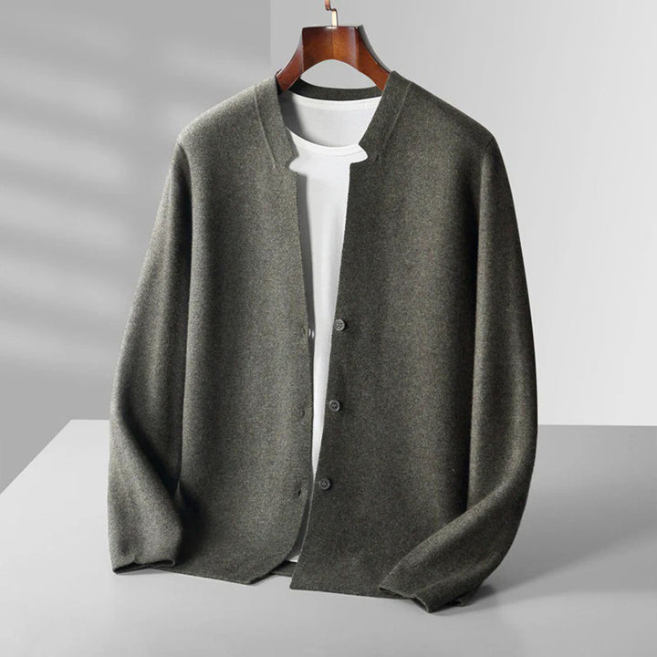 Classic Cashmere Blend Button Cardigan – Lightweight, Ultra-Soft Cardigan