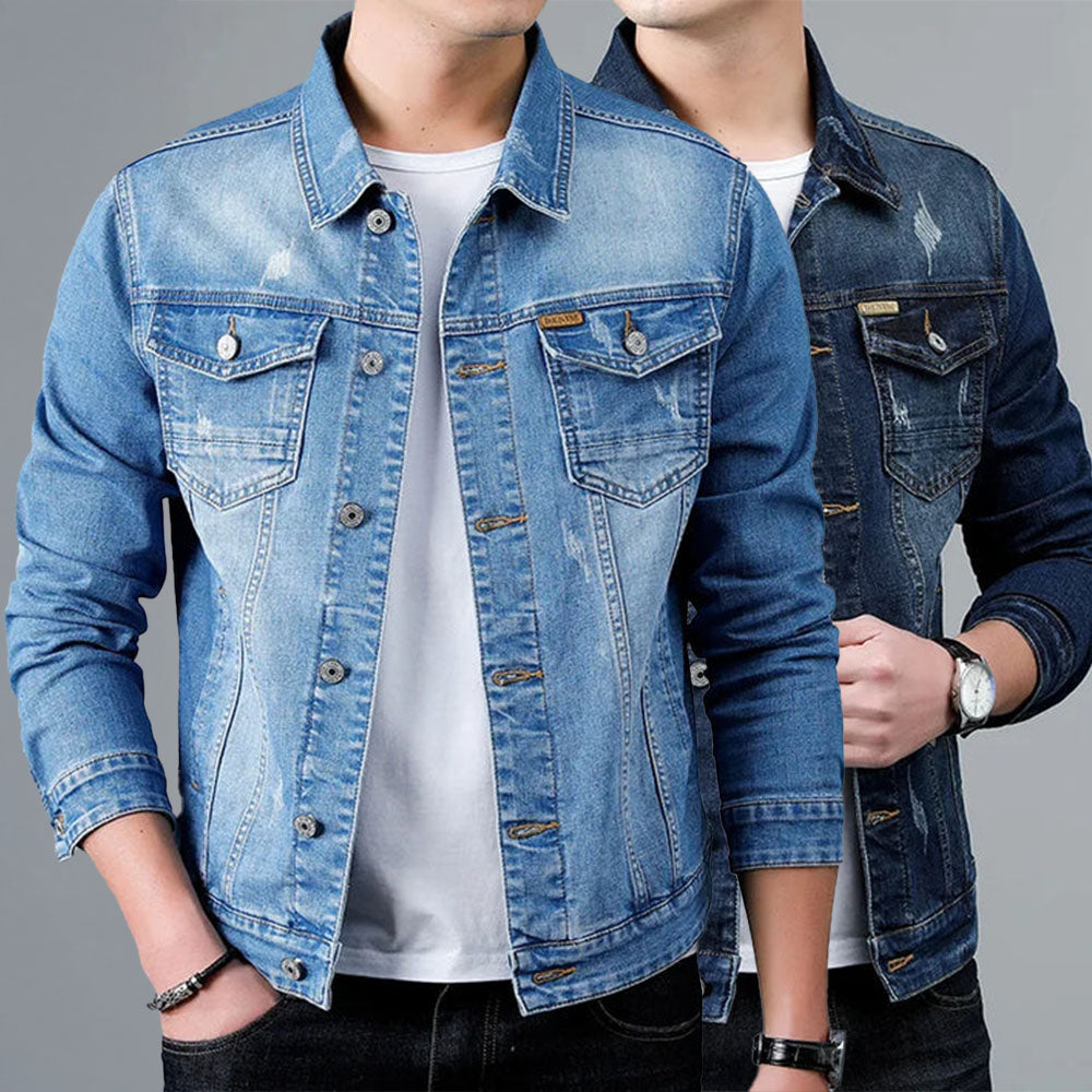 Hand Crafted Men’s Denim Jacket – Durable, Premium, Classic Jacket