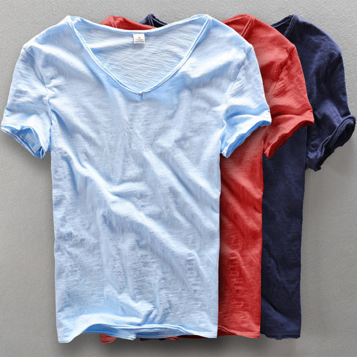 Men’s 100% Pure Cotton Dailywear Tee – Ultra-Soft, Lightweight T-shirt