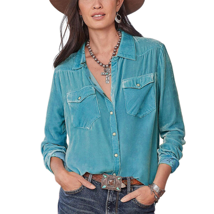 Juliet Velvet Top