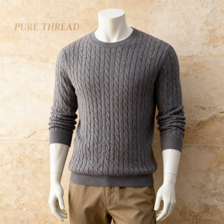 Elias Cable-knit Sweater