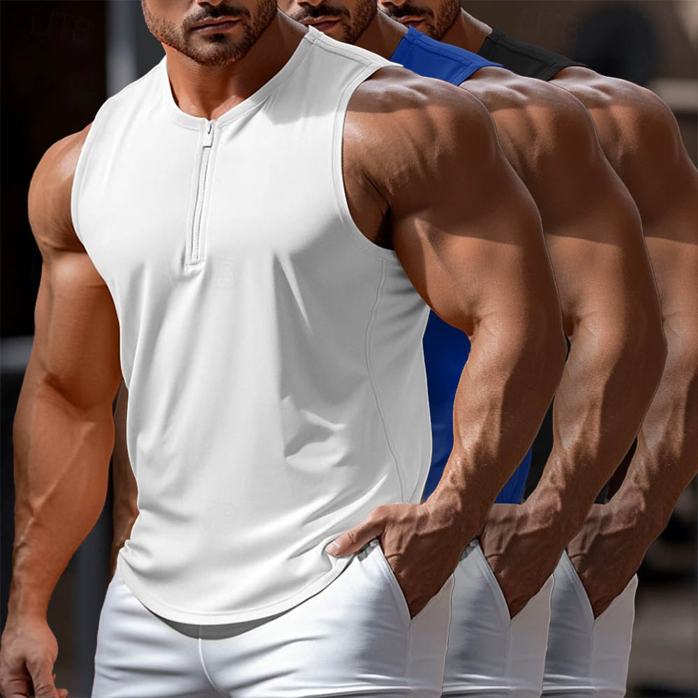 Men’s Training Sleeveless Tank-top – Ultra-soft, Tailored fit Tee