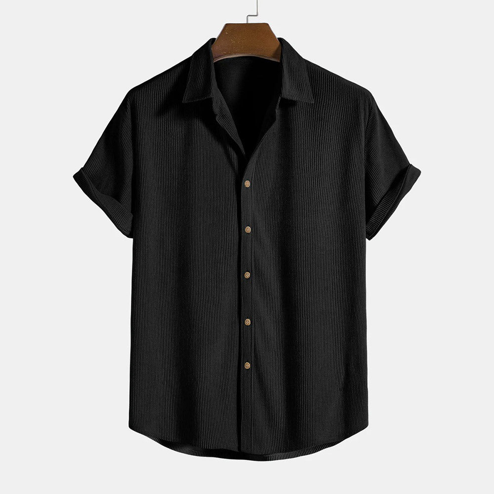 Classic Corduroy Button-Down Shirt – Ultra-Soft Texture, Dailywear Shirt
