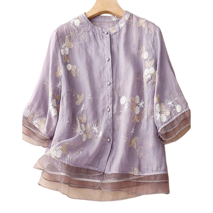 Alessia Linen Top