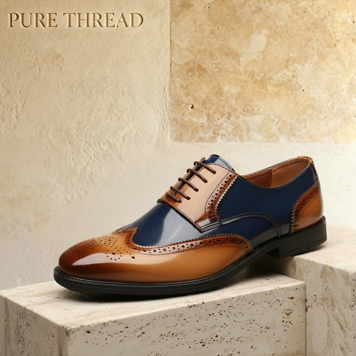 Men’s Handcrafted Oxford Dress Shoes – Smooth Polish, Premium Leather Shoes