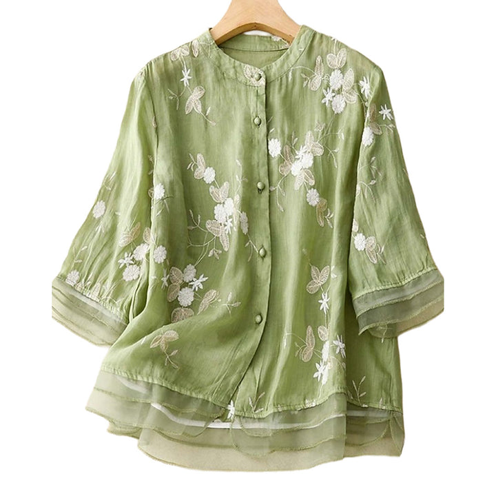 Alessia Linen Top