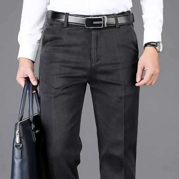 Men's Classic Straight-Fit Denim Jeans – Ultra-Durable, Lightweight Jeans