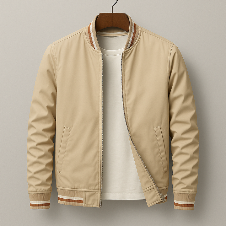 Hand Crafted Bomber Jacket for Men – Smooth Fit, Lightweight, Durable Jacket