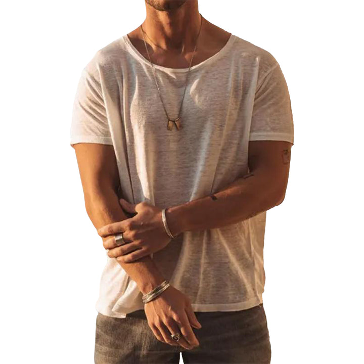 Classic Ultra-Soft Wide-Neck Tee – Lightweight, Relaxed Fit T-shirt