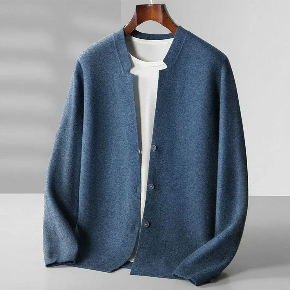 Classic Cashmere Blend Button Cardigan – Lightweight, Ultra-Soft Cardigan