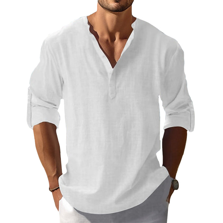 Classic Cotton-Linen Relaxed Shirt – Super Soft, Ultra-Light Shirt