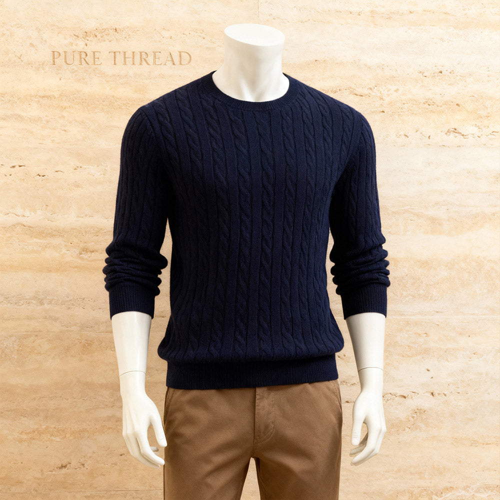 Elias Cable-knit Sweater