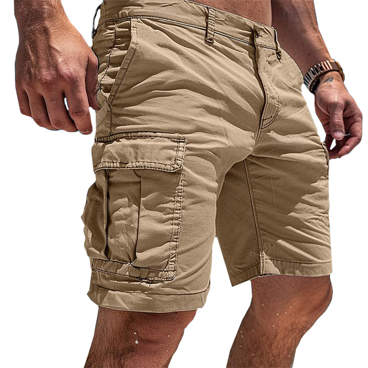 Men’s Utility Cotton Shorts – Heavy-Duty Fabric & Multiple Storage Pockets