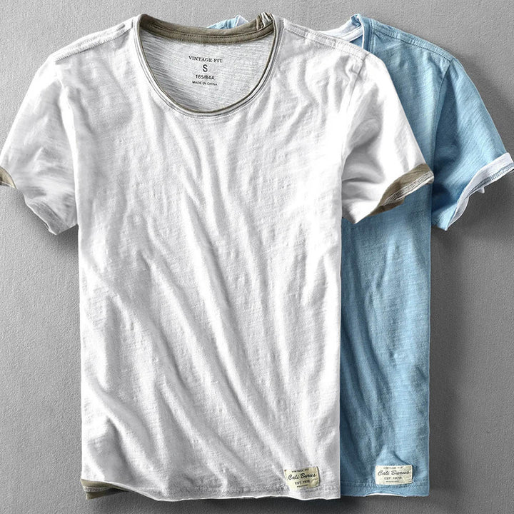 Men's 100% Pure Bamboo Cotton T-Shirt – Lightweight & Moisture-Wicking Tee