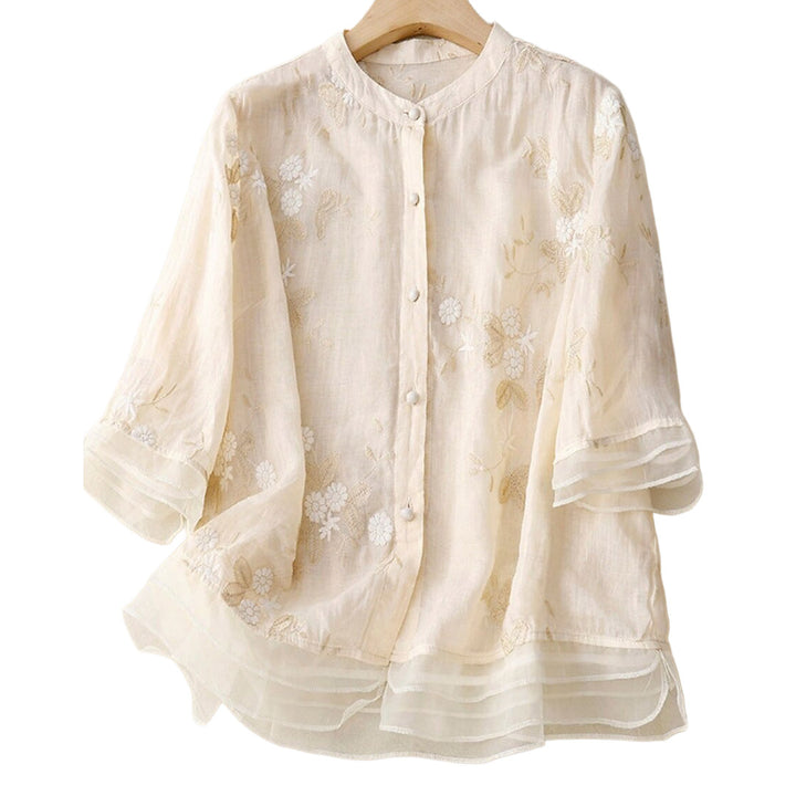 Alessia Linen Top