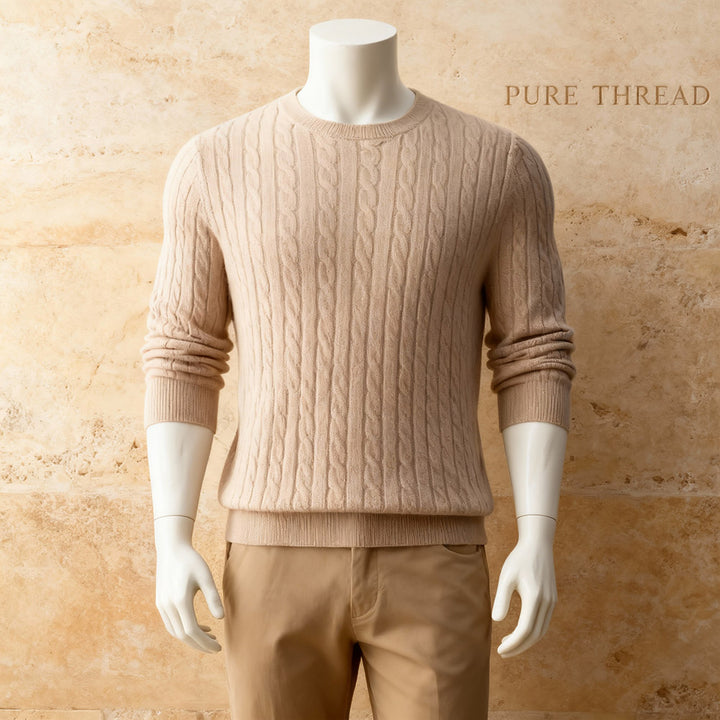 Elias Cable-knit Sweater