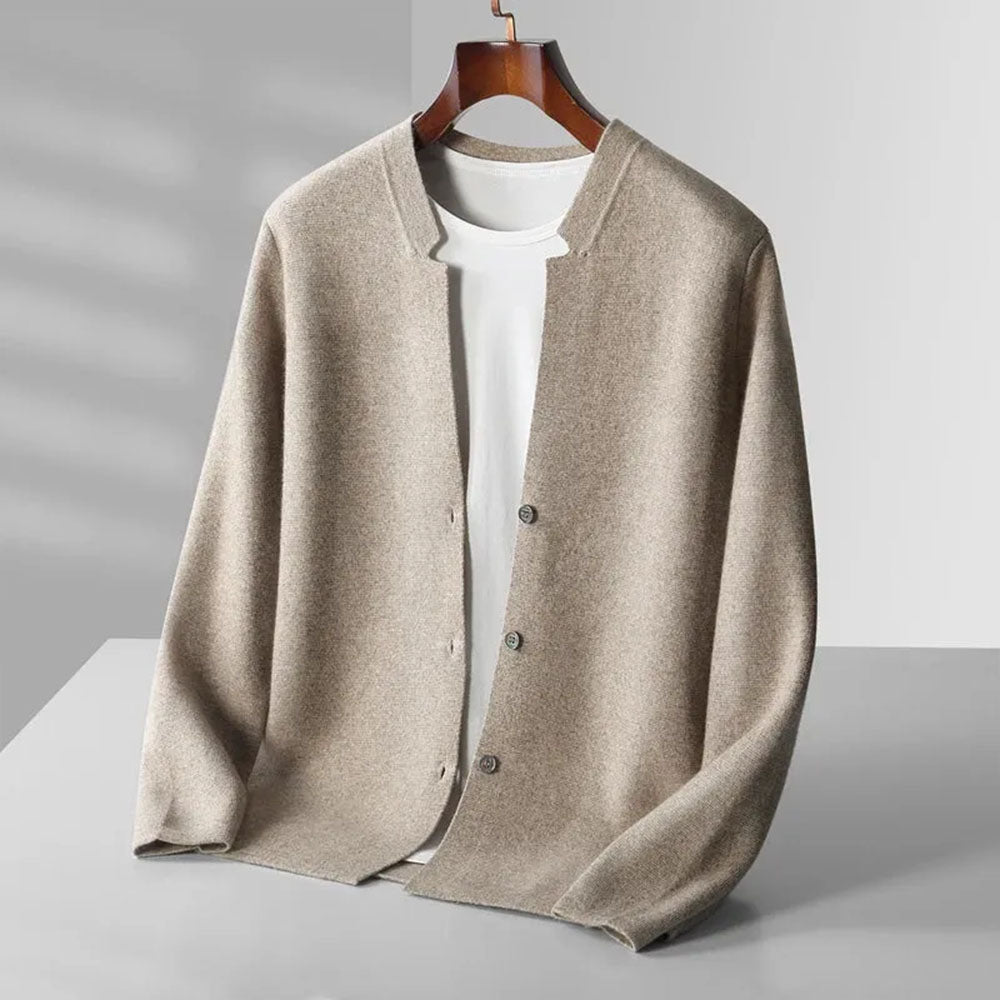 Classic Cashmere Blend Button Cardigan – Lightweight, Ultra-Soft Cardigan