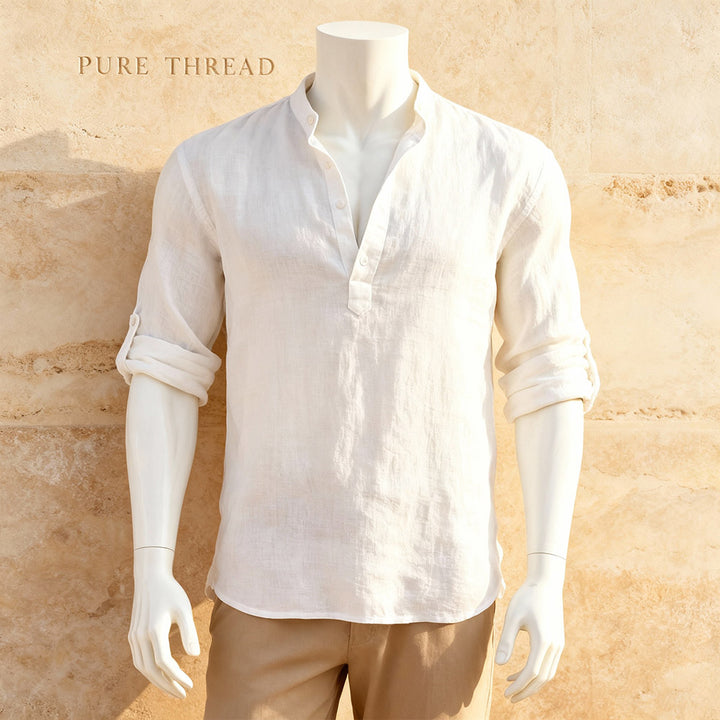 Diego Linen-Cotton Shirt