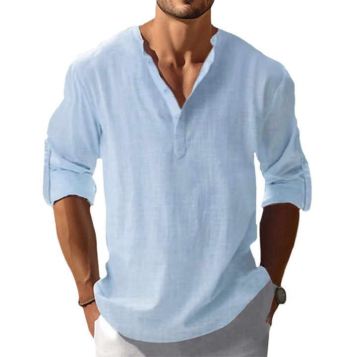 Classic Cotton-Linen Relaxed Shirt – Super Soft, Ultra-Light Shirt