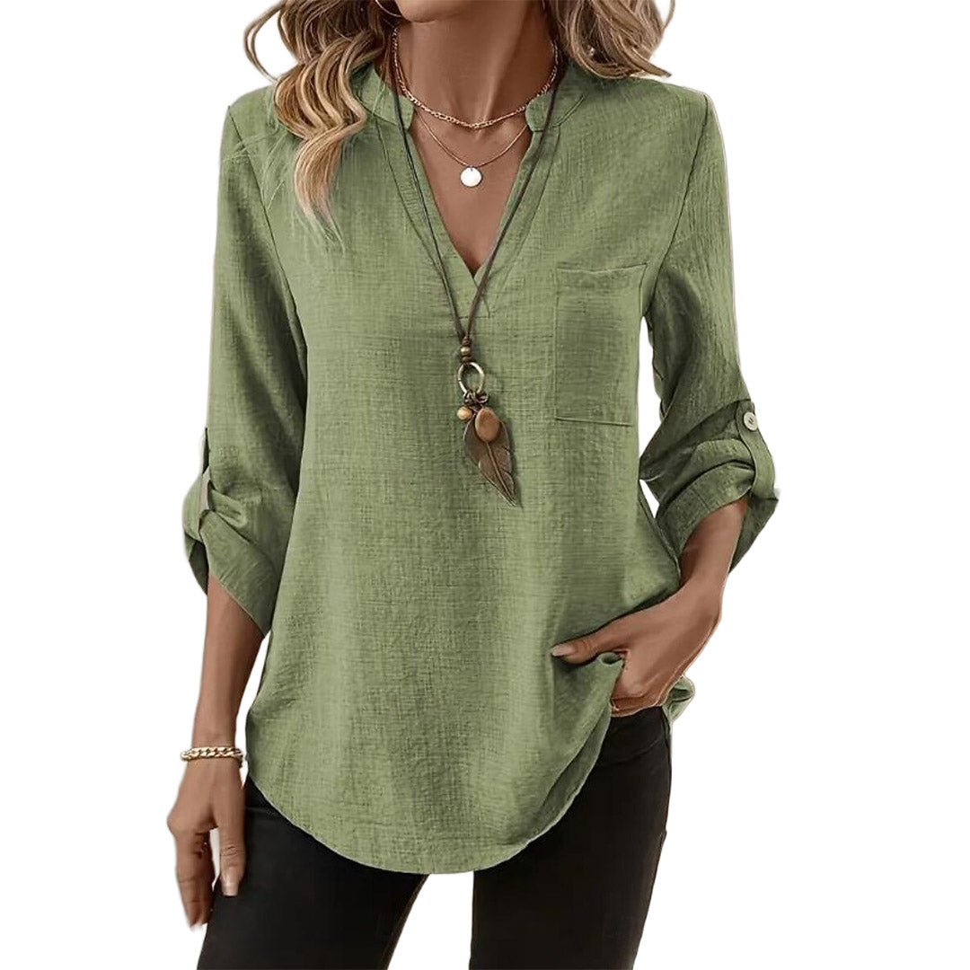 Elianna Linen Top