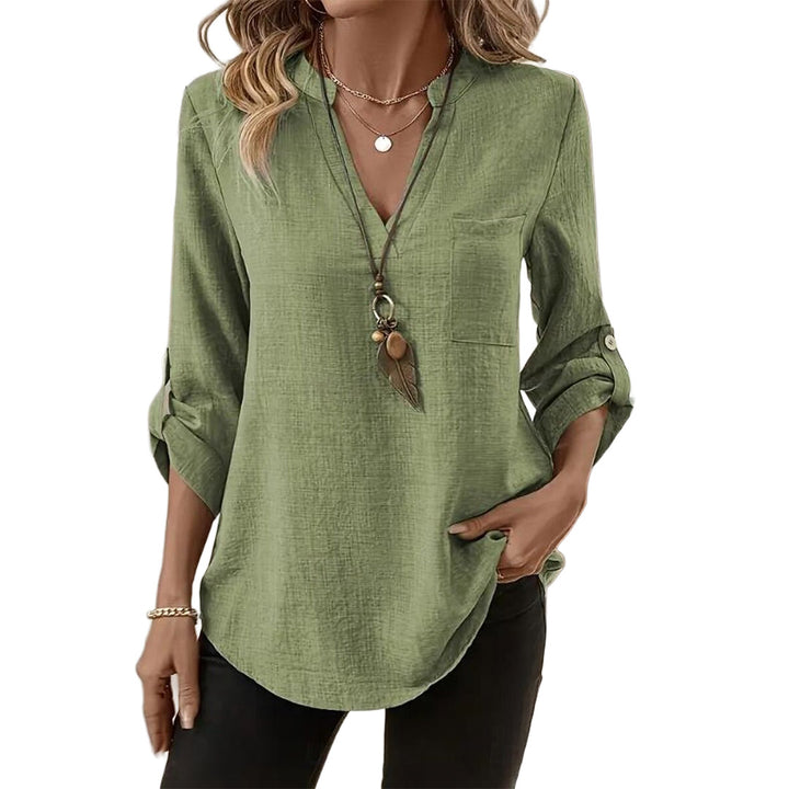 Elianna Linen Top