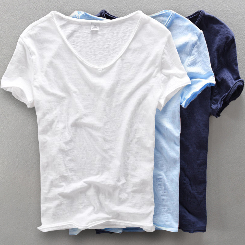 Men’s 100% Pure Cotton Dailywear Tee – Ultra-Soft, Lightweight T-shirt