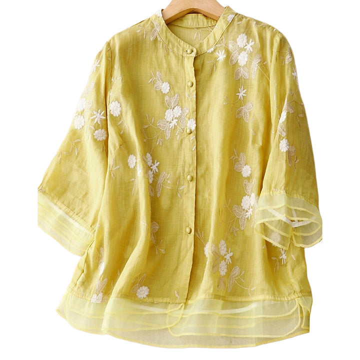 Alessia Linen Top