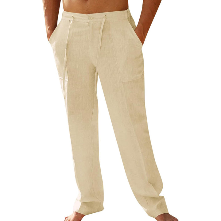 Men's Dailywear Cotton- Linen Pants – Ultra-Light, Airy & Relaxed Trousers