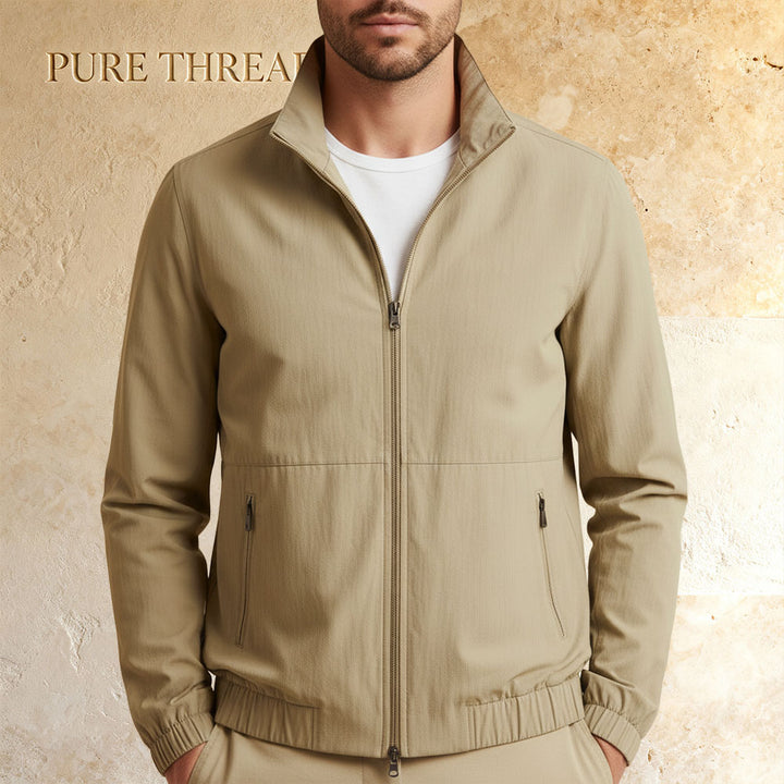 Men's Lightweight Windproof Jacket – Wind-Resistant, Comfortable Jacket