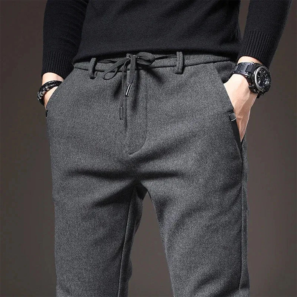 Classic SlimFit Cotton Blend Pants– Ultra-Durable, Cotton Trousers
