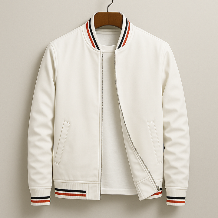 Hand Crafted Bomber Jacket for Men – Smooth Fit, Lightweight, Durable Jacket