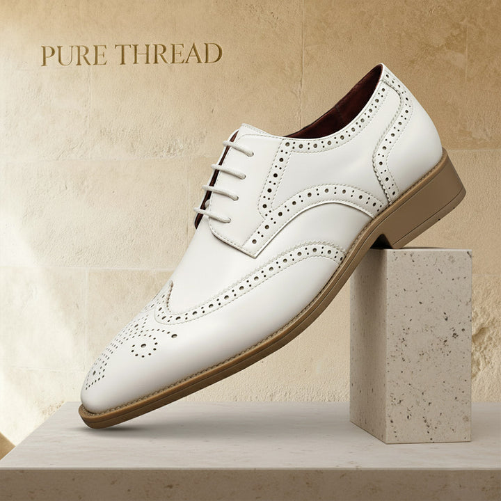 Hand Crafted Polished Oxfords – Ultra-Durable, Classic Dress Shoes