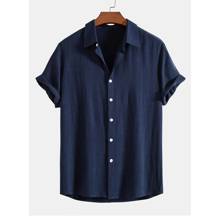 Classic Linen-Rayon Button Down Shirt – Ultra-Soft, Lightweight Shirt