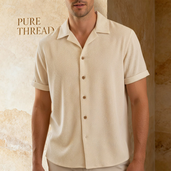 Classic Corduroy Button-Down Shirt – Ultra-Soft Texture, Dailywear Shirt