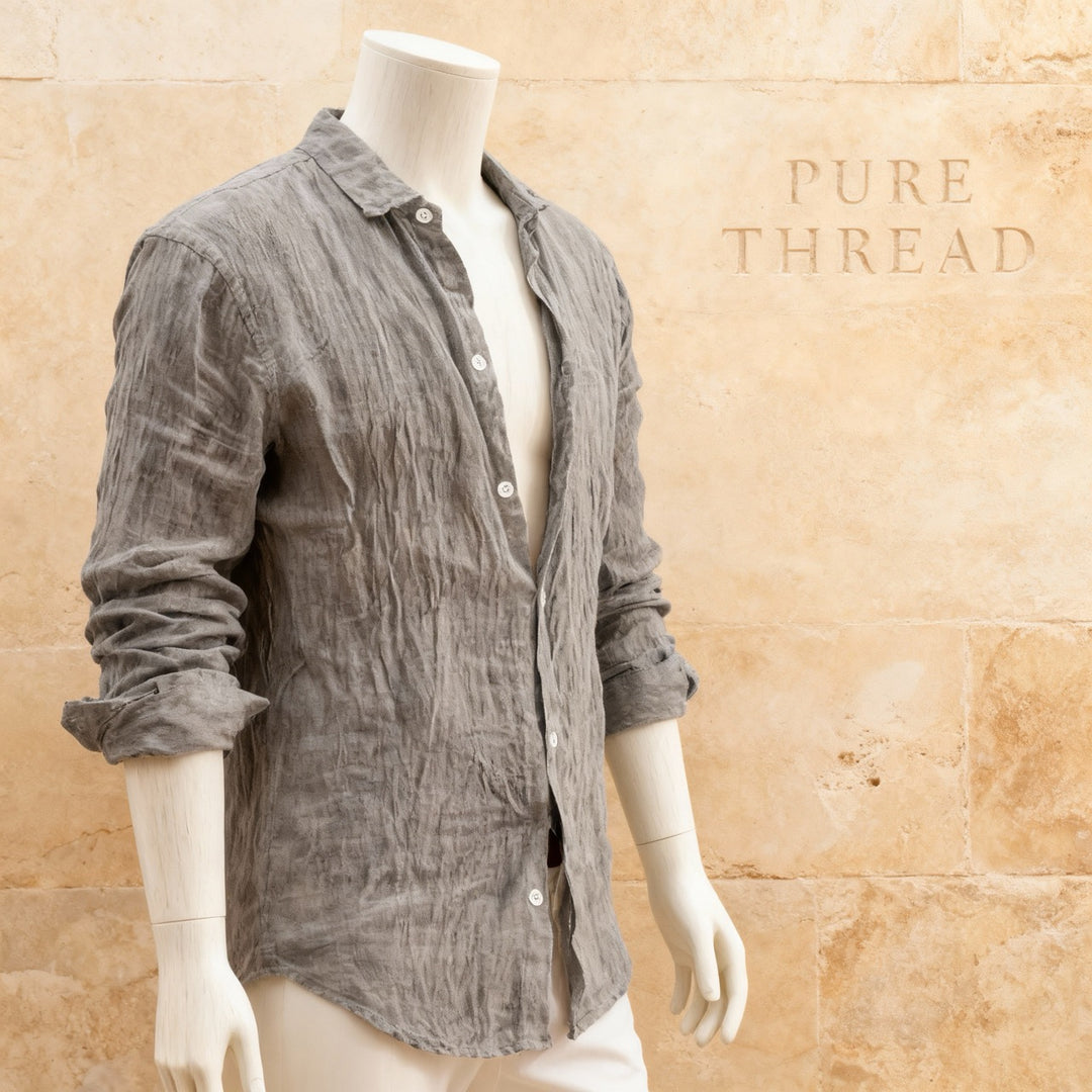 Amalfi Linen-Cotton Shirt