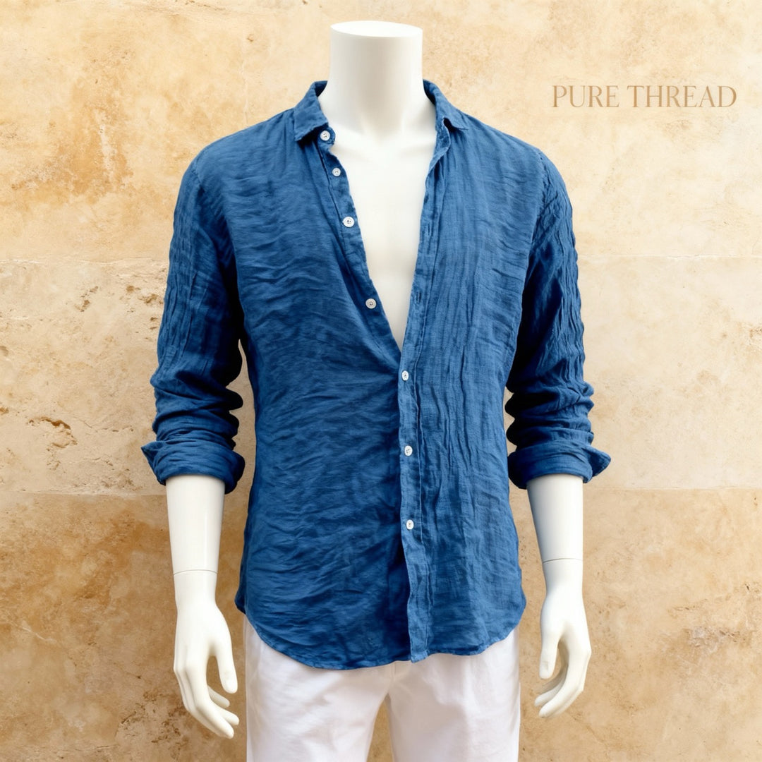 Amalfi Linen-Cotton Shirt