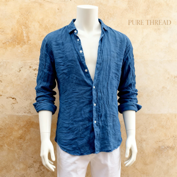 Amalfi Linen-Cotton Shirt