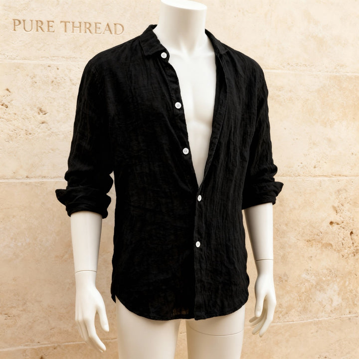 Amalfi Linen-Cotton Shirt