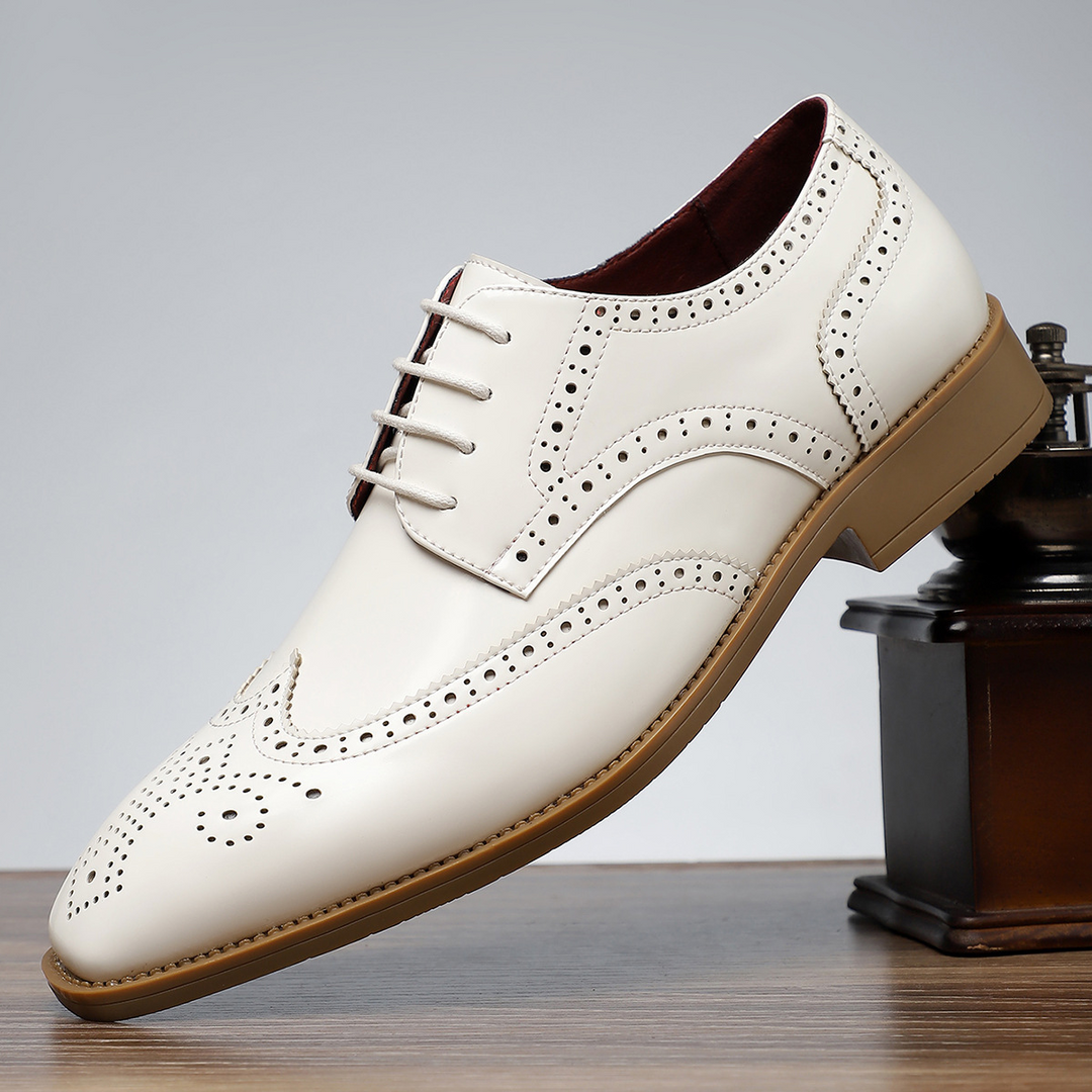 Hand Crafted Polished Oxfords – Ultra-Durable, Classic Dress Shoes